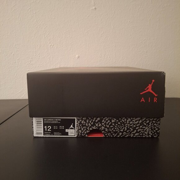 Size 12 - Air Jordan 3 Retro 2025 Pure Money - Picture 8 of 9